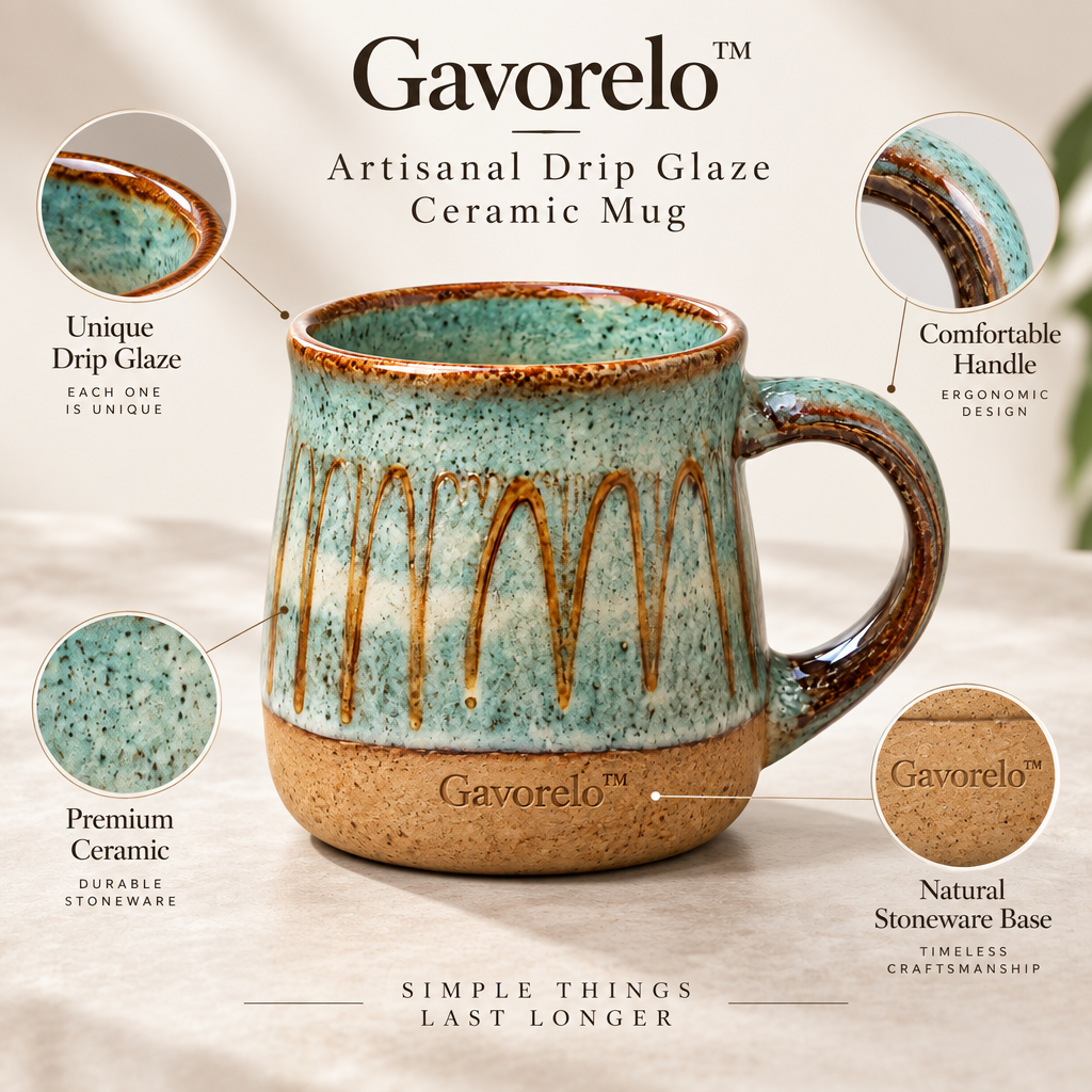 Gavorelo™ Sculptural Decorative Accent Piece – Modern Artistic Home Decor Object